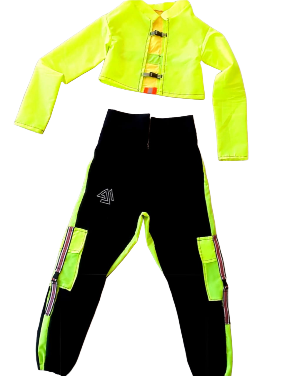 Lime 2-Piece Set Front View